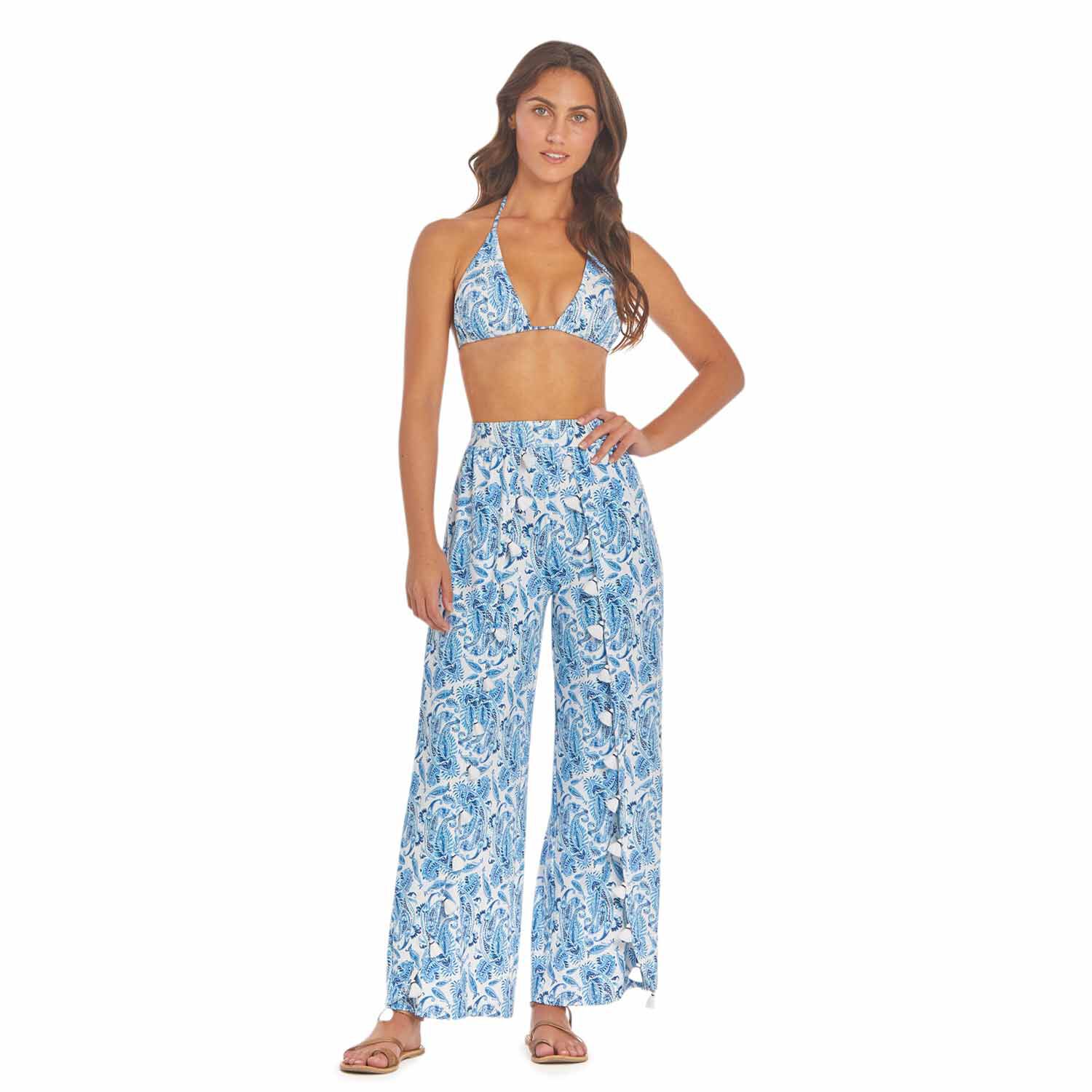 Women Printed Crop Top With Palazzo Pants And Long Jacket, Indo Western  Outift | eBay